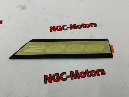 OEM Honda 00-09 S2000 Side Fender Chrome 2000 Emblem AP1 AP2 Genuine Part USDM
