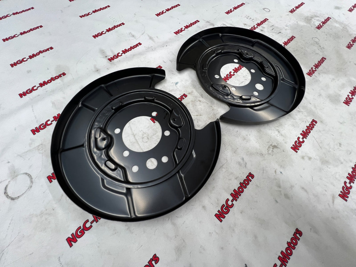 Genuine Nissan Rear Brake Backing Plate LH＆RH SET 44020-WL001 44030-WL001 NEW
