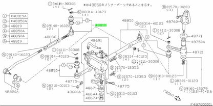 48810-77E00-000 Suzuki End,steering tie-rod,r 4881077E00000, New Genuine OEM Par1