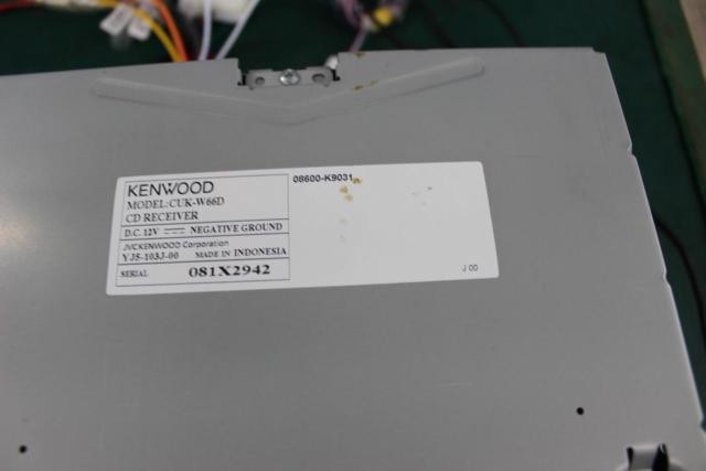 Toyota / Daihatsu genuine Made KENWOOD CUK-W66D3