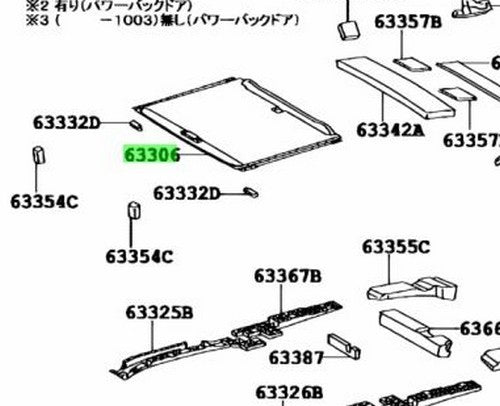 TOYOTA LEXUS RX270/350/450H Panoramic Roo SunshadeTrim No.2 Ivory 63306-48100-A01
