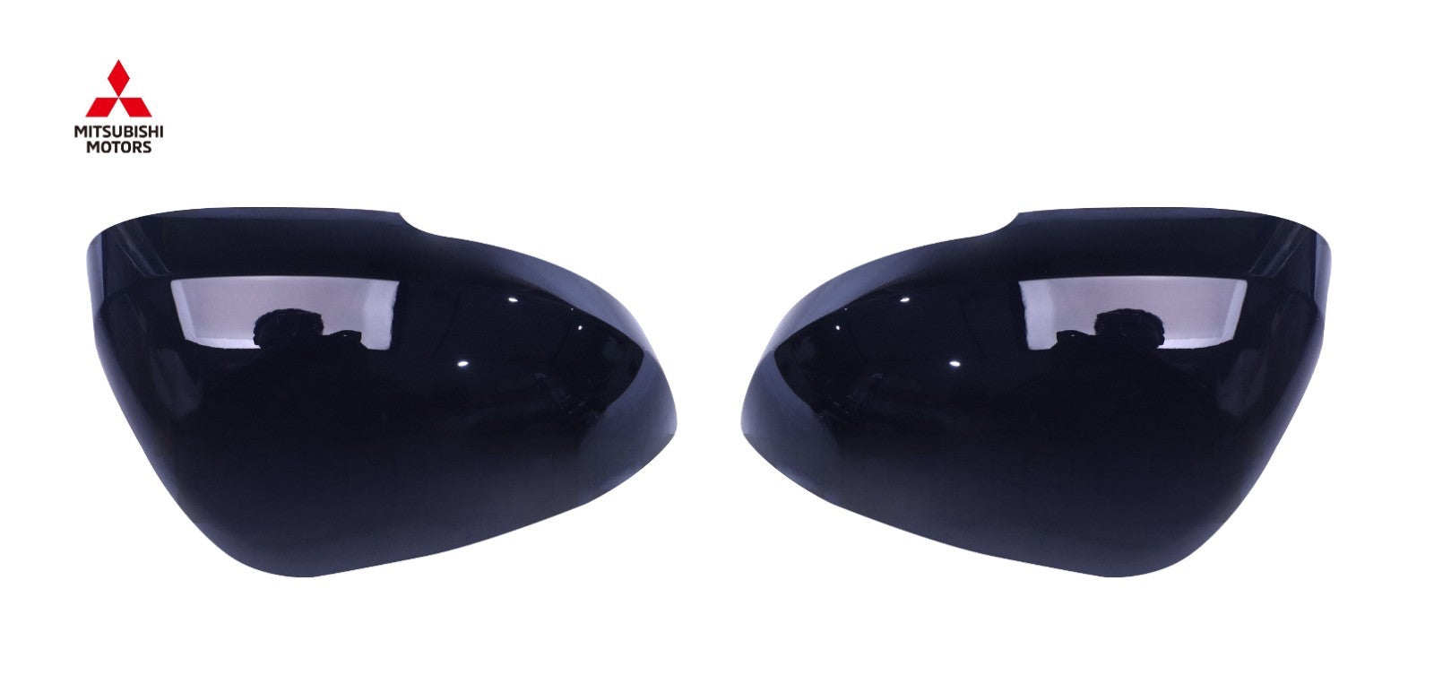 NEW Genuine Mitsubishi Door Mirror Outer Cover L&R Set OEM 96374W051P 96373W051P0