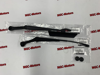 Mazda Windshield Front Wiper Arm RH&LH COVER×2 MX5 Miata ROADSTER NA 89-94 RHD