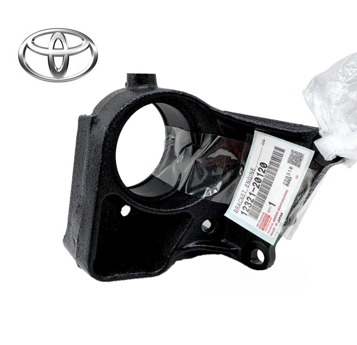Genuine Toyota Highlander Lexus RX400h Rear Engine Mount Bracket 12321-20120 OEM0