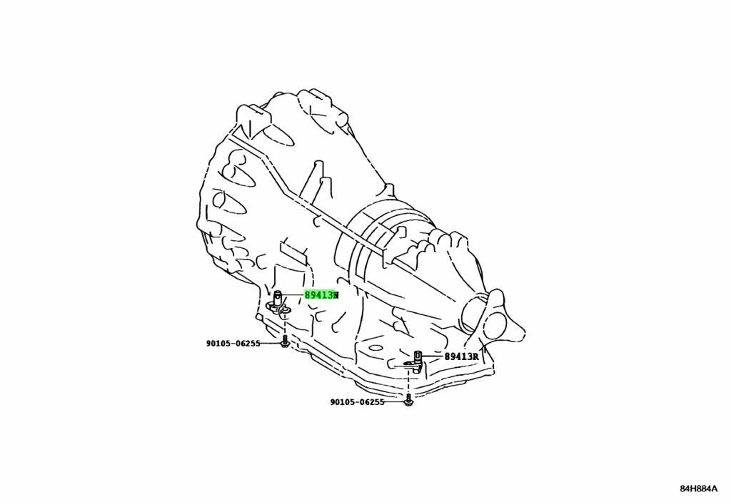 OEM Genuine TOYOTA Lexus Transmission RevolutionSensor NT 89413-48040 89413480400