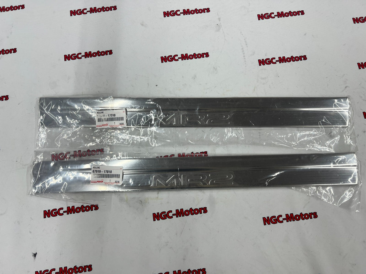 TOYOTA GENUINE MR2 SW20 Door Scuff Plate Ornament RH & LH Pair Set 67919-17010