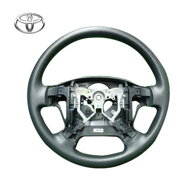 Genuine Toyota Hiace GDH201V Urethane Steering Wheel Dk Gray OEM 45100-26350-B00