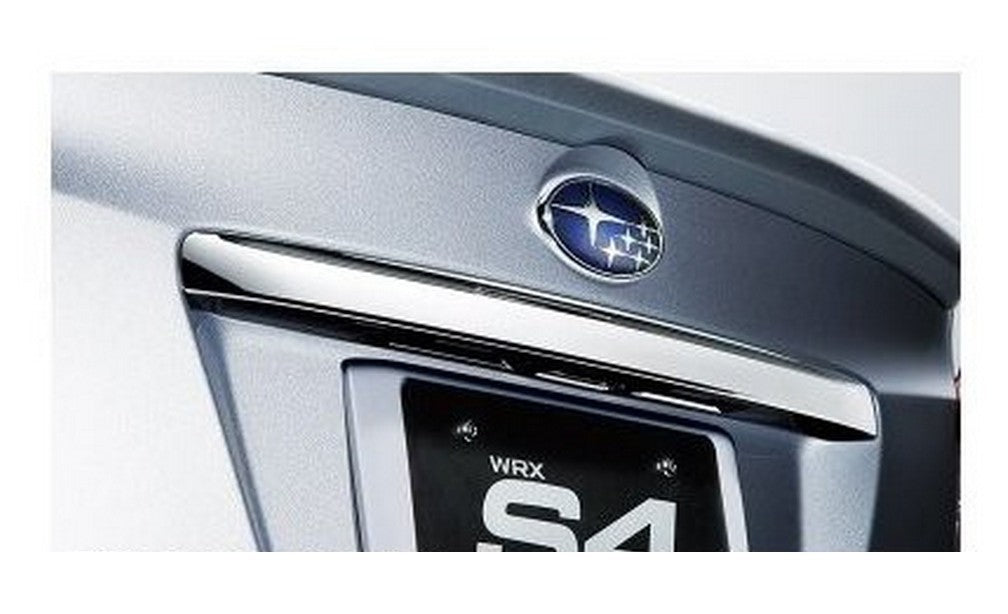 Subaru WRX VAG VAB 2015-2020 Genuine Chrome Plating Trunk Garnish J1218FJ221 NEW