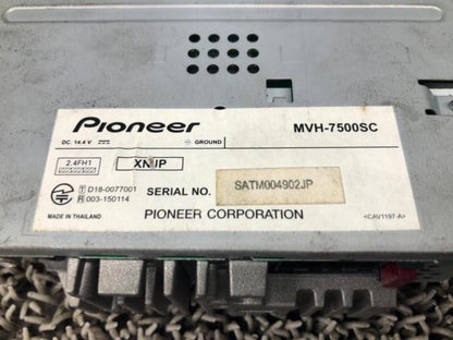carrozzeria MVH-7500SC7