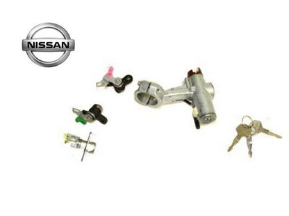 NEW Genuine Nissan LH Door Lock Cylinder Lock Set OEM 80601-65F260