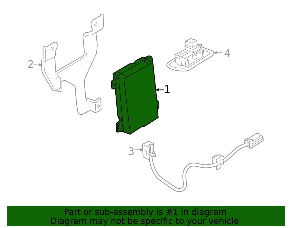 Genuine Mitsubishi Receiver 8785A081