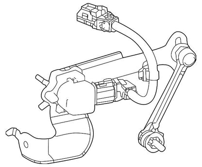 OEM Genuine TOYOTA Lexus Rear RH Height Control Sensor 89407-60050 89407600501