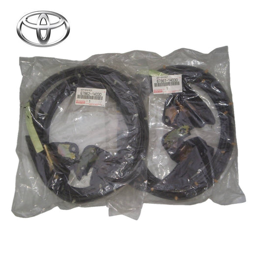 Toyota Genuine Celica TA22 TA23 RA20 RA25 RA28 Door Weatherstrip 67862-14030 OEM0