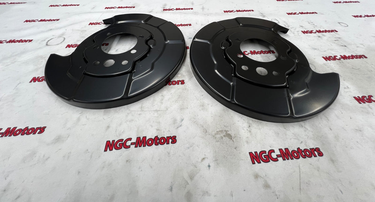 Genuine Nissan Rear Brake Backing Plate LH＆RH SET 44020-WL001 44030-WL001 NEW