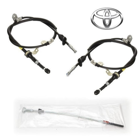 0Toyota MR2 Spyder ZZW30 Parking Brake Cable set NEW Genuine OEM 2002/09-20060
