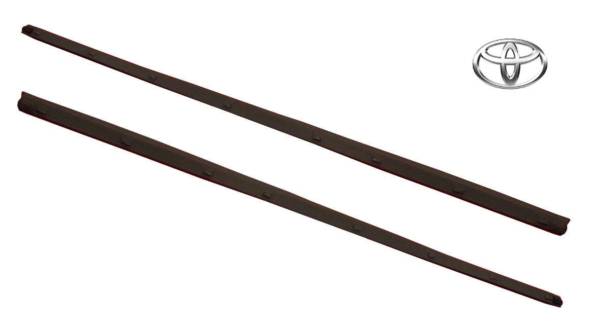 Genuine Toyota Door Belt Weatherstrip RH LH Set 68171-35130 68172-350300