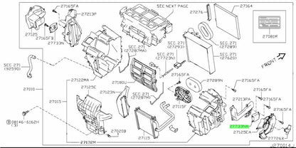 Genuine Nissan Air Mix Actuator Assembly HVAC OEM 27732-AM6101