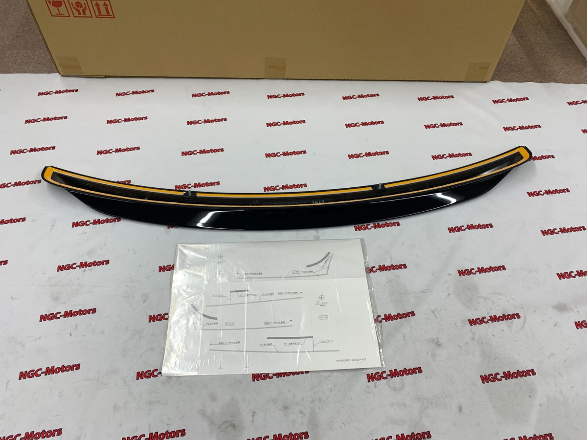 2022 2023 2024 TOYOTA CROWN CROSSOVER GENUINE REAR TRUNK WING SPOILER BLACK GR