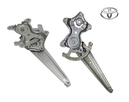 Genuine Toyota Rear Door Window Regulator RH LH Set 69803-35080 69804-350800