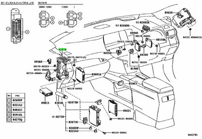 Genuine Toyota Lexus Integration Box LH 82878-480101