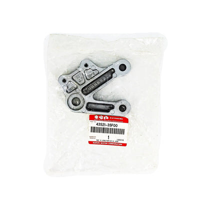43521-35F00-000 Suzuki Bracket,fr footrest,l 4352135F00000, New Genuine OEM Part