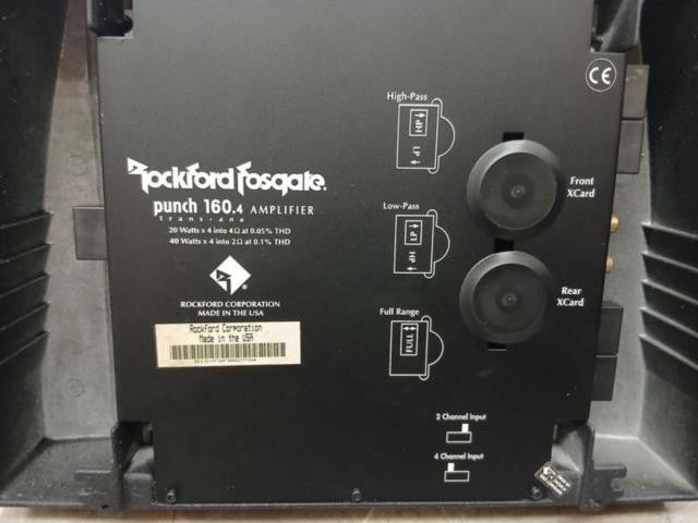 Rockford PUNCH 160.4 Power Amplifier6