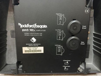 Rockford PUNCH 160.4 Power Amplifier6