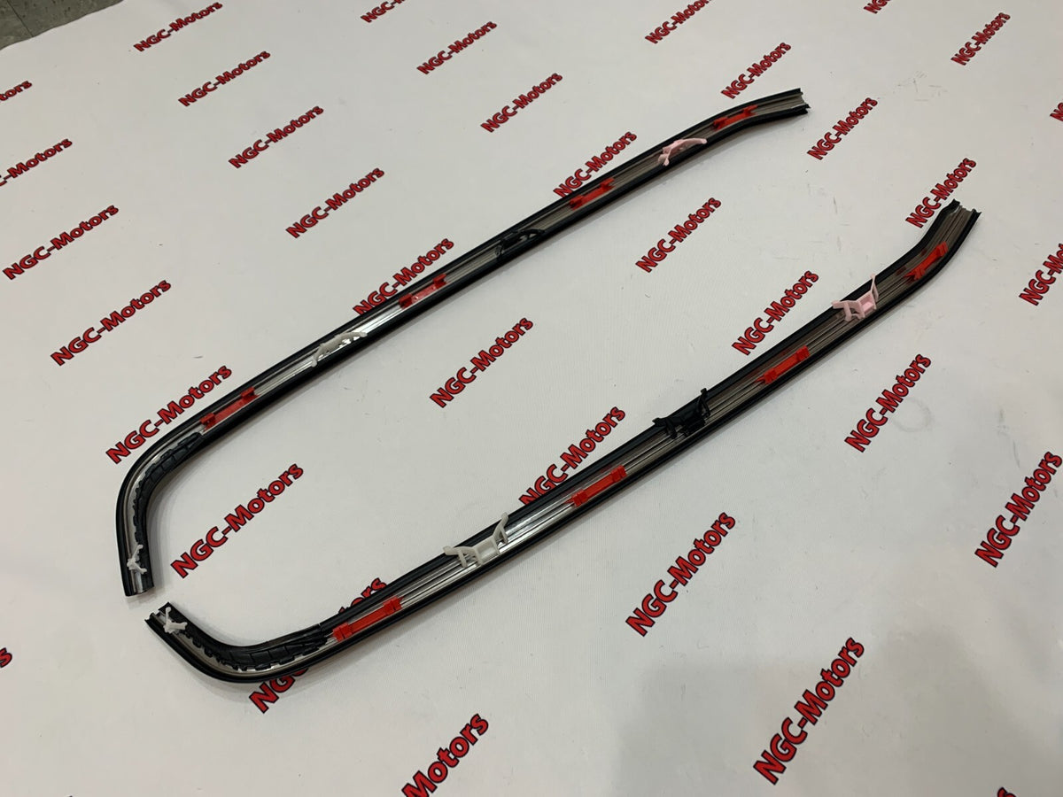 Honda Genuine Civic del Sol Molding Assembly RH+LH Front Windshield Side 1993-97