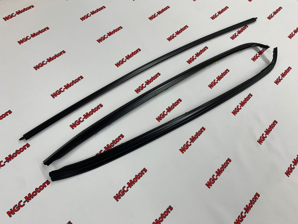 HONDA CIVIC GENUINE 1992-1995 OEM MOLDING FR WINDSHIELD SIDE RH & LH UPPER SET