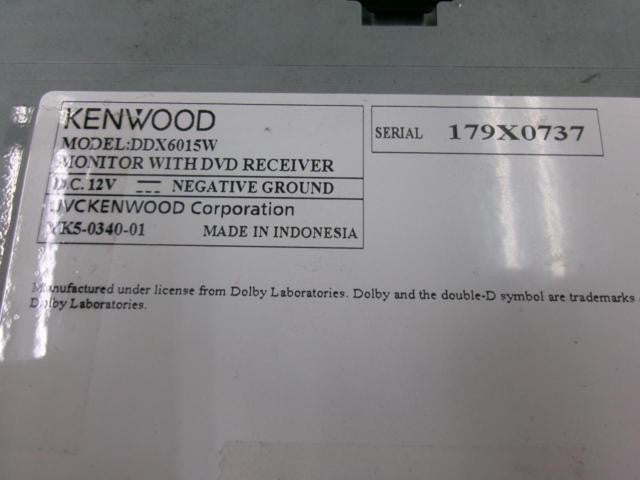 KENWOOD DDX6015W4