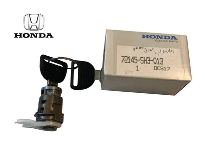 1988-89 Civic And CRX Right Door Lock Cylinder And Two Keys OEM NOS Discontinued0