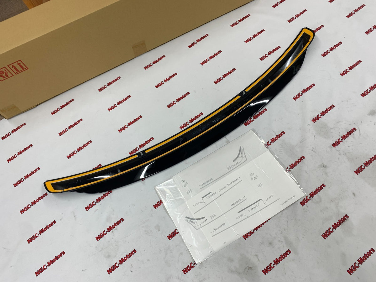 2022 2023 2024 TOYOTA CROWN CROSSOVER GENUINE REAR TRUNK WING SPOILER BLACK GR