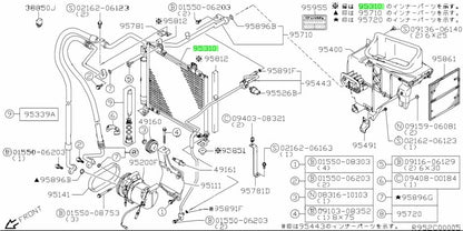 Genuine Suzuki A/C Condenser Assembly 95310-78F00-000 OEM1