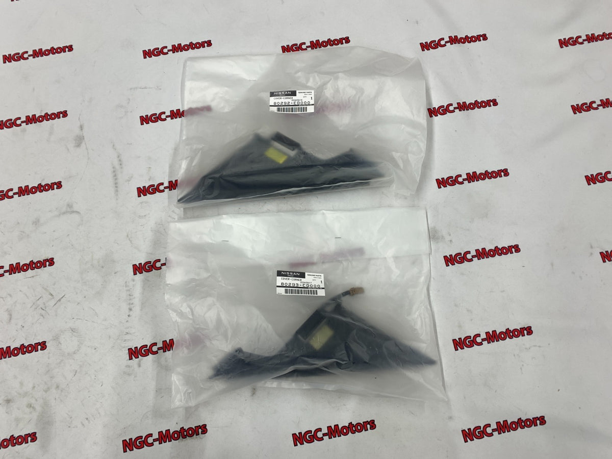 OEM Genuine Nissan COVER FRONT DOOR CORNER INNER RH&LH SET 350Z FairladyZ NEW