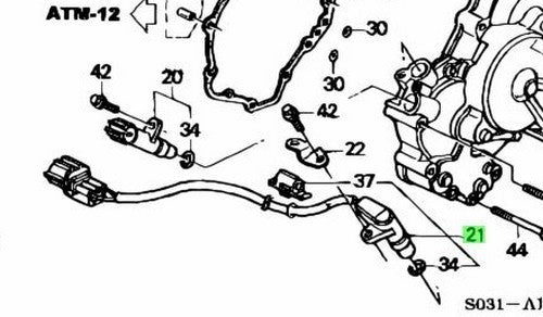 OEM Honda Integra Civic AT Main Pick Up Assy 28810-P78-0031