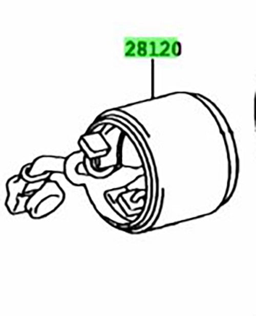OEM YOKE ASSY, STARTER Genuine Toyota HiAce Van 200 GDH206V 28120-0L1801