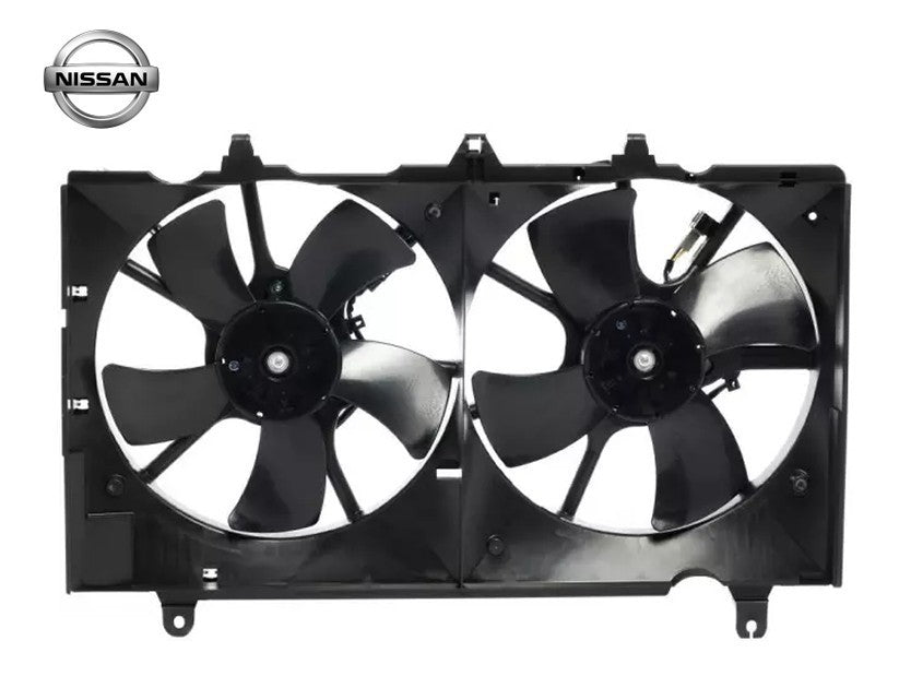 Genuine Nissan 350Z Z33 Radiator Cooling Fan Motor Shroud Assembly 21481-EV02B0