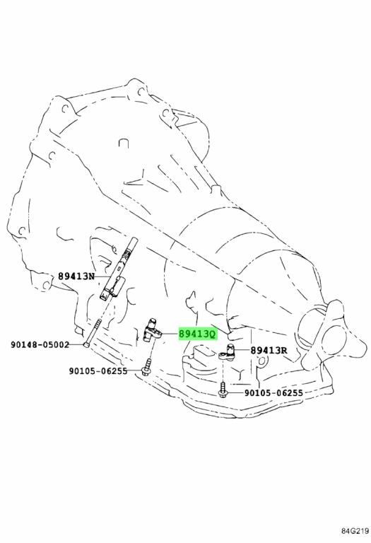 OEM Genuine TOYOTA Lexus Transmission Speed Sensor NC3 89413-30010 89413300100
