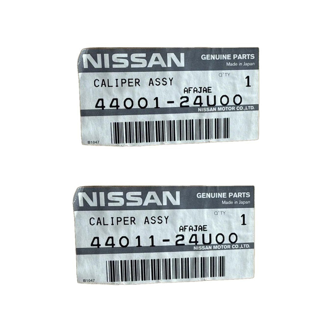 New Genuine Nissan Rear Brake Caliper LH RH Pair 44011-24U00 44001-24U001