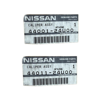 New Genuine Nissan Rear Brake Caliper LH RH Pair 44011-24U00 44001-24U001
