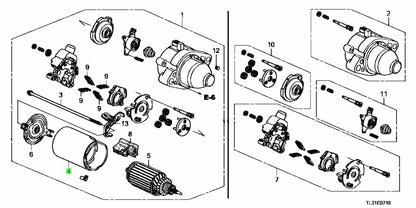 OEM YOKE ASSY. Genuine Honda Accord 31206-RRA-A51
