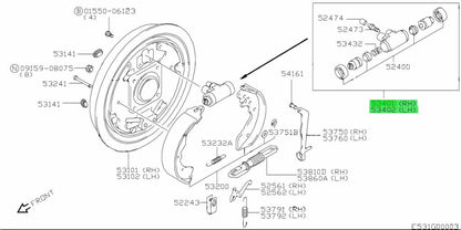 Genuine Suzuki Jimny Rear Brake Wheel Cylinder Set RH LH 53401-81A00 2pcs1