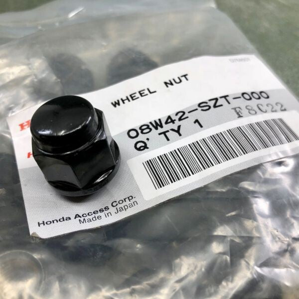 Honda Genuine Accord CV3-100 Wheel Nuts for Aluminum Wheels OEM 08W42-SZT-000