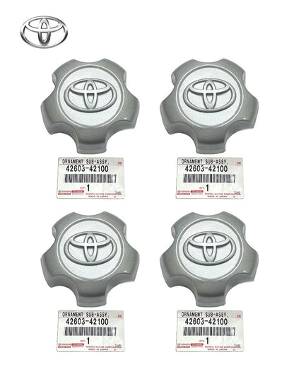 Toyota Genuine Wheel Center Hub Cap Set of 4 OEM 42603-42100 New Fits RAV40