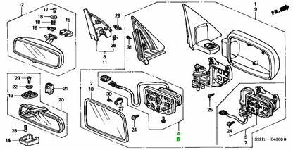 NEW Genuine Honda Door Lock Actuator Set LH RH OEM 76210-S2H-J01 76215-S2H-J010
