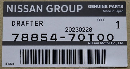 NISSAN Air Rear Fender Drafter for Skyline R33 R34 78854-70T00 ##663101954