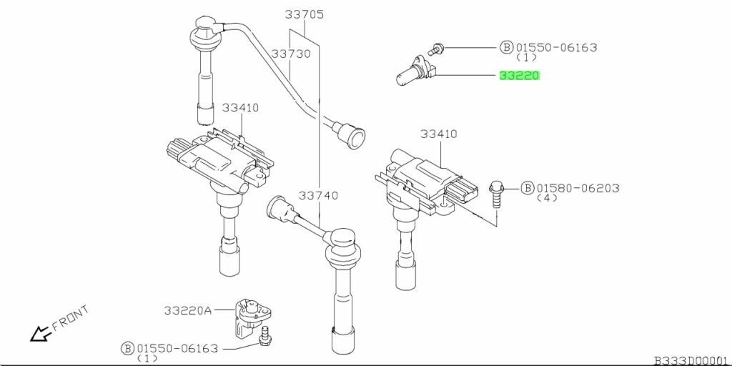 33220-50G02-000 Suzuki Sensor assy,cam position 3322050G02000, New Genuine OEM P