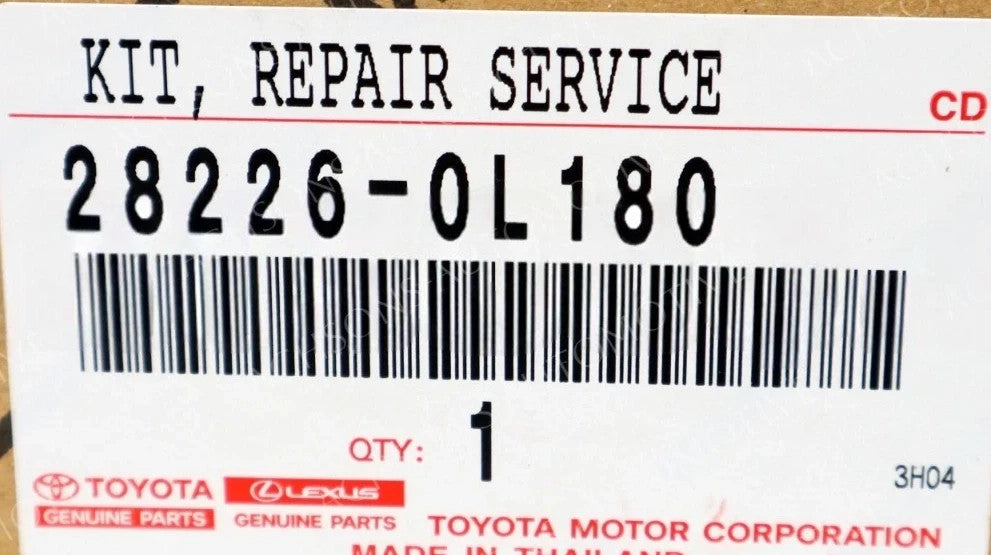 28226-0L180 Toyota Genuine KIT REPAIR SERVICE 282260L180 NEW OEM1