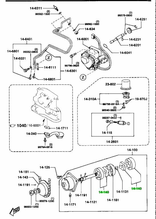 OEM Mazda RX-7 FD3S 13B Oil Pump Rotor N318-14-140 Genuine0
