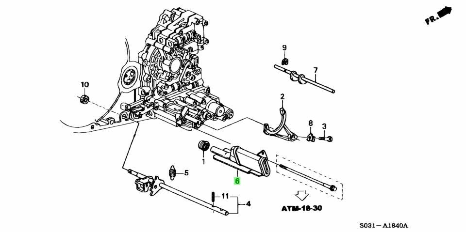 OEM Honda Acura Integra DC2 DB7 DB8 ATF Transmission Filter 25420-P56-0031